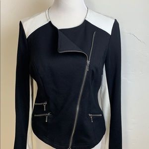 INC Black and White Blazer M